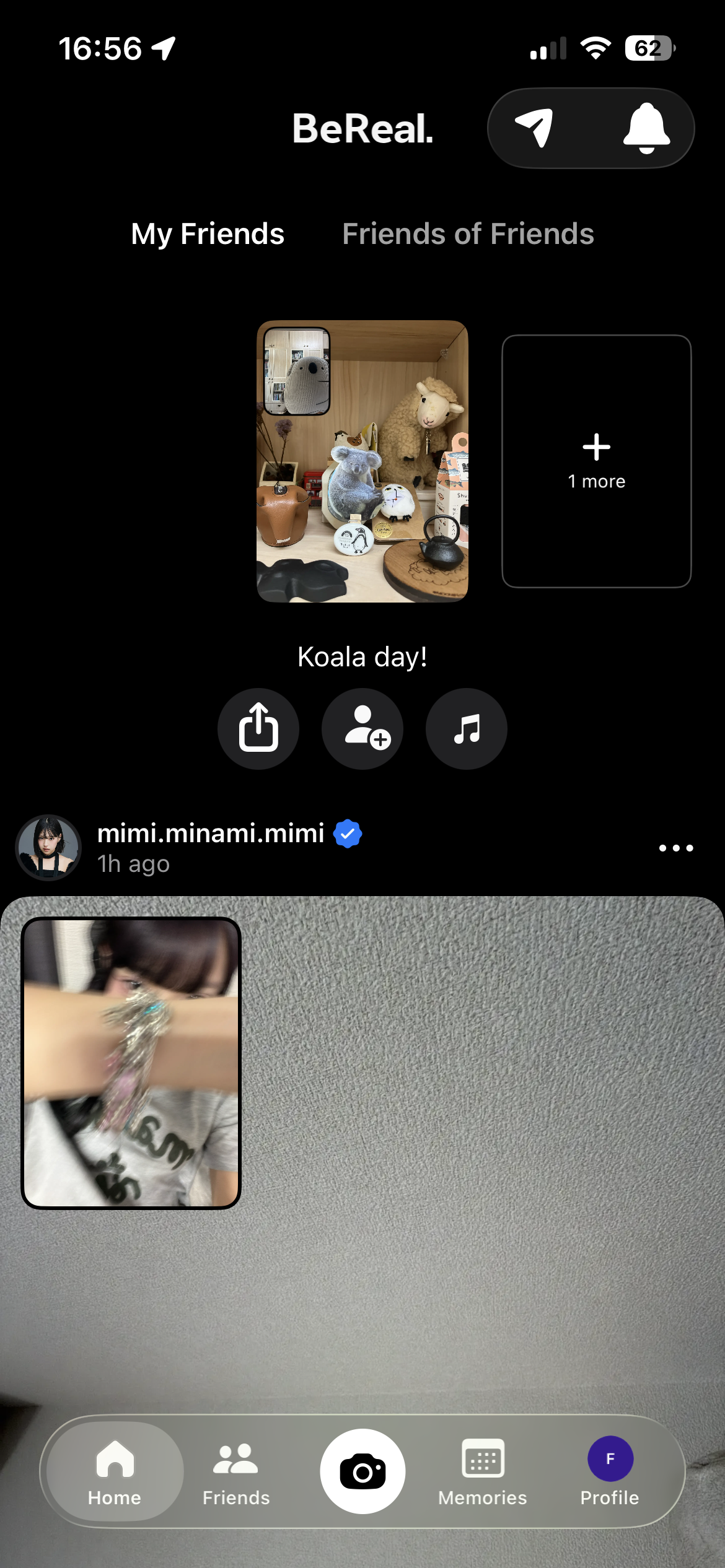 BeReal feed — current app